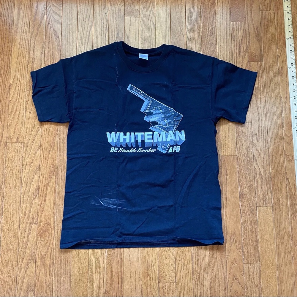 vintage B2 Bomber Whitman Airforce Base t shirt